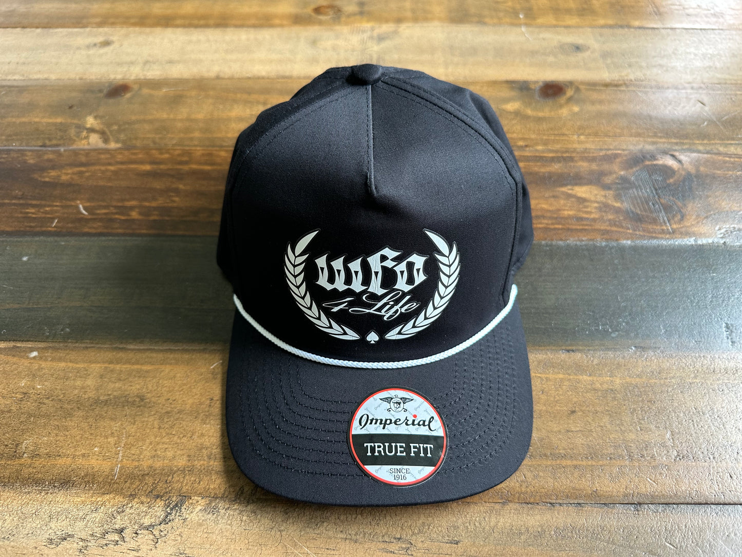 WFO 4 LIFE ™ - "Trademark Logo" - Barnes Rope Snapback Hat - 2 Color Options